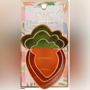 Silicone Cookie Cutter Set - Green and Orange